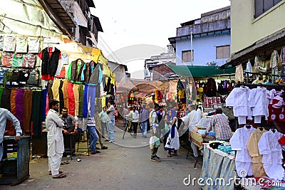 Indian Market Place Editorial Stock Photo